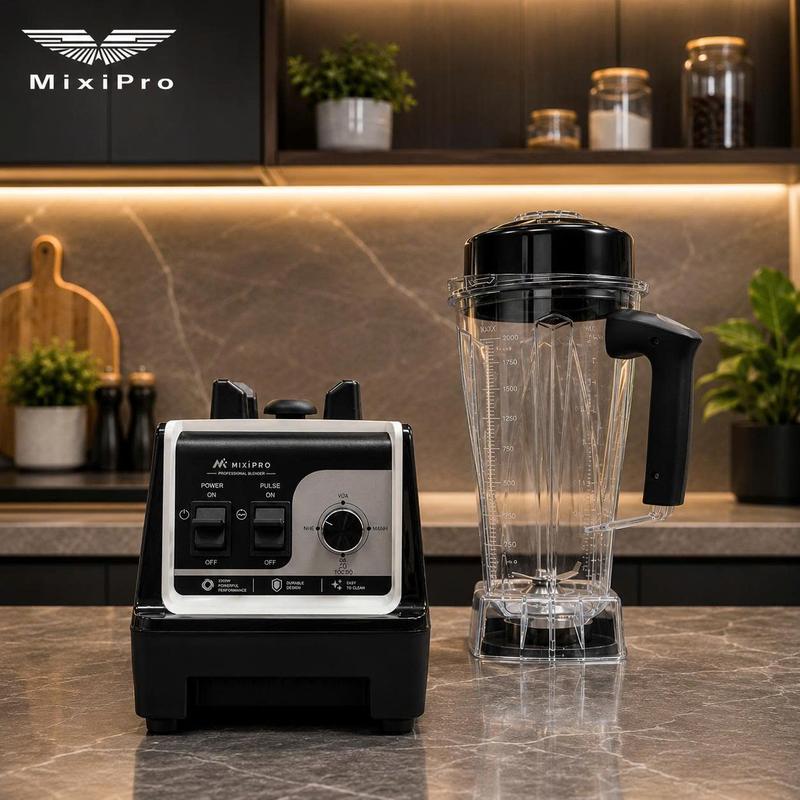 Máy Xay Sinh Tố Công Nghiệp MixiPro New 9535 Pro Cối 2L – Lưỡi Dao Phá Đá Siêu Mạnh, Xay Cực Mịn