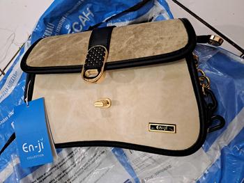 Product Review of En-ji Yuno Shoulderbag - Khaki from x**y 0