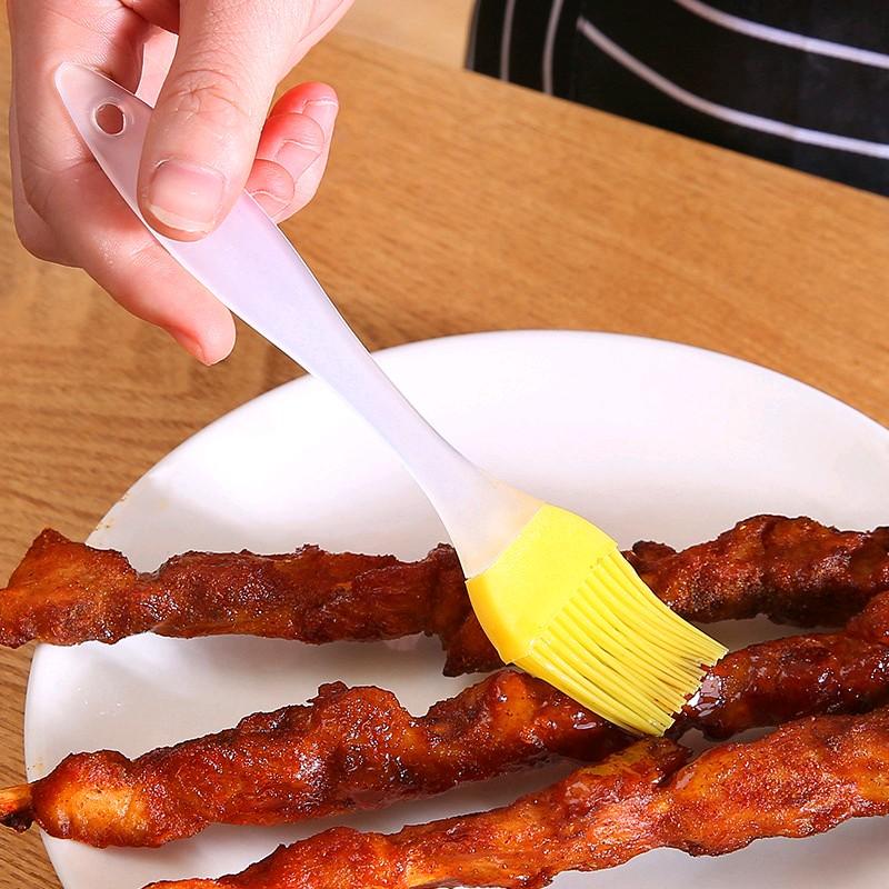 Kuas Oles Bumbu Makanan Silikon Tahan Panas / Kuas Mentega Minyak BBQ Brush Serbaguna 4