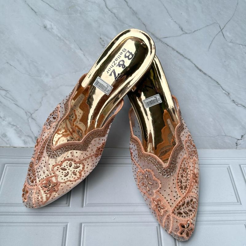 sandal hells pesta wanita kondangan BP-02#sandal hak (3cm) size 37s/d42#COD murah berkualitas Sendal Karet Shoes  High Heels 3