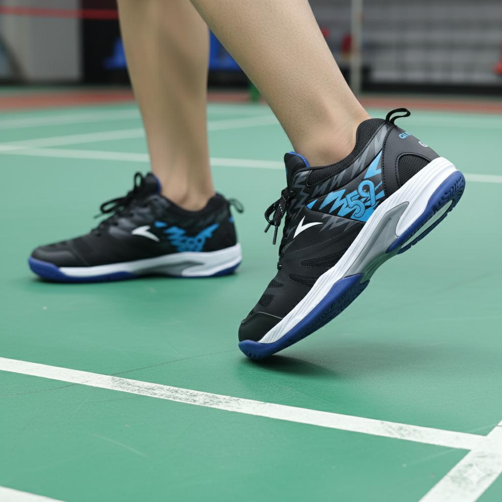 GLVIU Hyperstorm Sepatu Badminton Original Pria Wanita Size 38-44 Sepatu Olahraga Bulu Tangkis Tenis