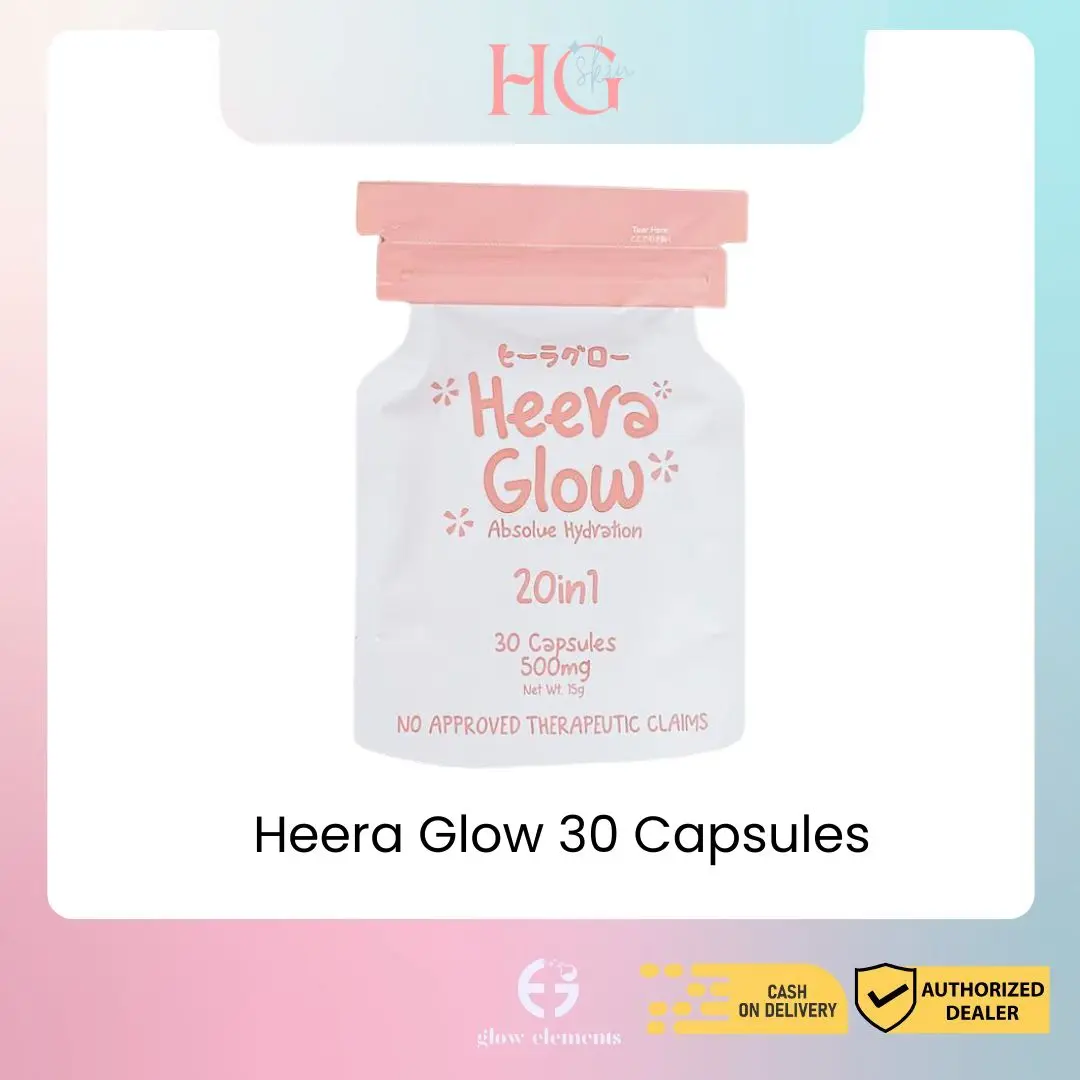 BUY 2 TAKE 1 HEERA GLOW Absolue Hydration Collagen Glutathione Capsules