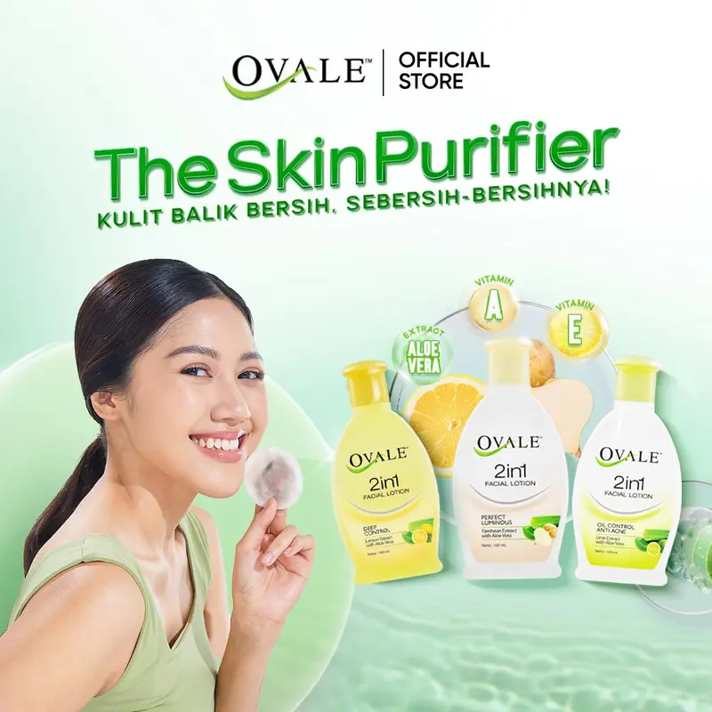 Twinpack - Ovale 2in1 Facial Lotion 200ml 1