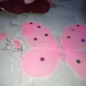 mainan anak-anak sayap kupu-kupu ,mainan atap kupu-kupu set+ tongkat& bando kupu-kupu