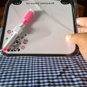 Papan Tulis Belajar Edukasi Anak Karakter Whiteboard Mini Toys Free Spidol Bisa Dihapus HM033 - XOBOX