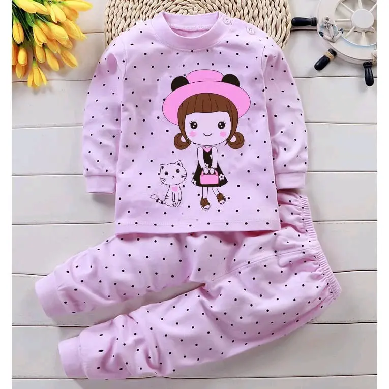 setelan baju anak import atau baju bobo 0