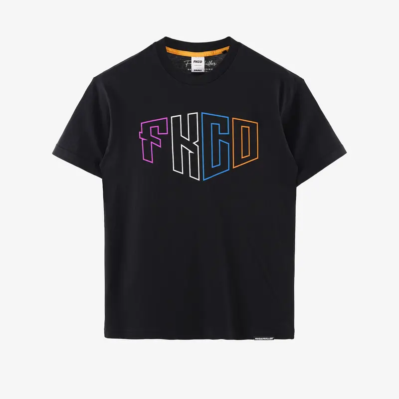 KAOS PRIA KATUN COMBED LENGAN PENDEK SIMPLE HITAM FRIDAY KILLER DELUXE | DX HOLSTY MIX 2