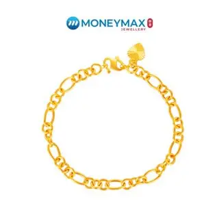 916 Gold | NB1982 | Multi-Rings Link Bracelet | MoneyMax Jewellery