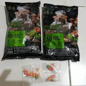 NEW Hamtoro Seedmix 500g EXTRA OATS Bonus Rice Cracker racik Hamster Food