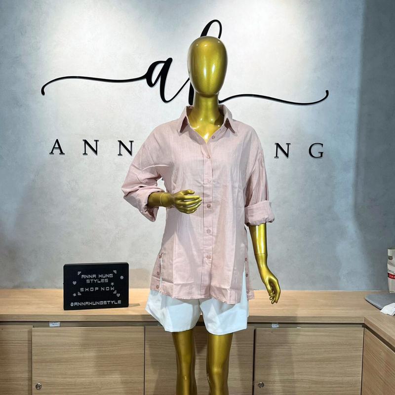 Olivia Shirt (Kemeja atasan wanita casual) 0
