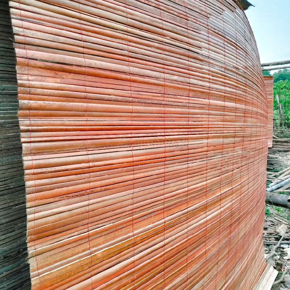 Perlengkapan Outdoor Indoor: Kerei/Tirai Bambu Kulit Gulung