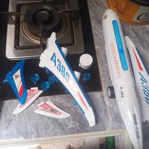 Mainan Pesawat Garuda Air Bus bisa jalan  lampu dan suara
