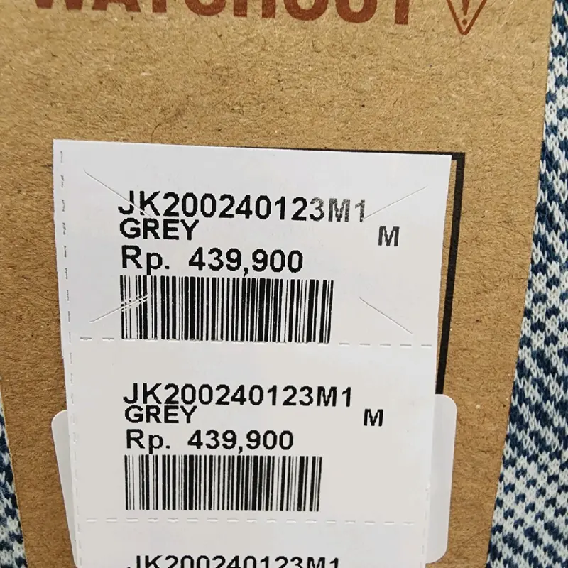 WATCHOUT JEANS ORIGINAL sweater pria lengan panjang grey JK200240123 4