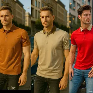 KAOS KERAH PRIA MOTIF EKSKLUSIF BAHAN NYAMAN STRETCH 69