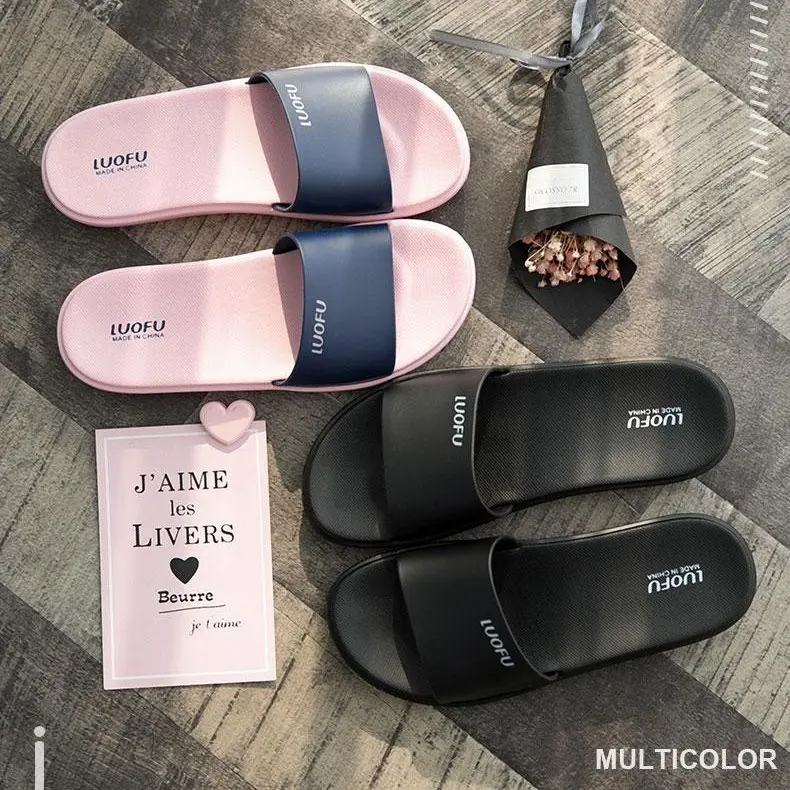 Luo Fu  slippers, lady slippers, Lady Sandals & flip-flops, Lady Flats Women Girl Walking Shoes Footwear Shoes Comfort Flipflop Slide Parent