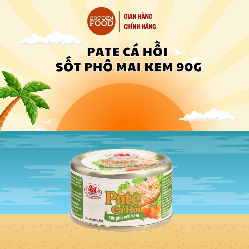 PATE CÁ HỒI SỐT PHÔ MAI KEM 90G - COTDENFOOD