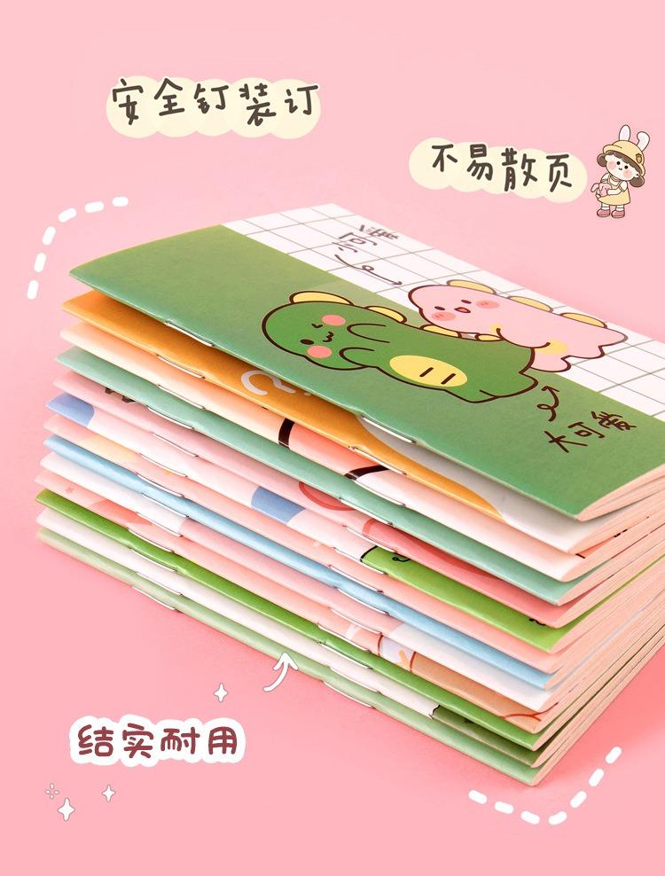 Product Introduction of Mini Pocket Size Note Book Cute Cartoon Design Stapler Line Note Book For Kids And Children Writing Ideas Notes Diary Saiz Pocket Nota Buku Kecil Dengan Reka Bentuk Kartun Comel Buku Nota Garisan Untuk Kegunaan Kanak-kanak 24