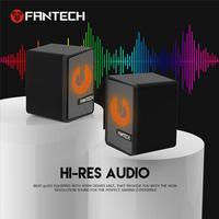 Gambar Fantech GS203 BEAT Speaker Gaming Mini Wired Super Bass dengan lampu LED RGB Effect - Black dari Starcomp Semarang Kab. Banyumas 3 Tokopedia