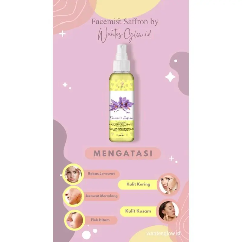 Face mist safron 1