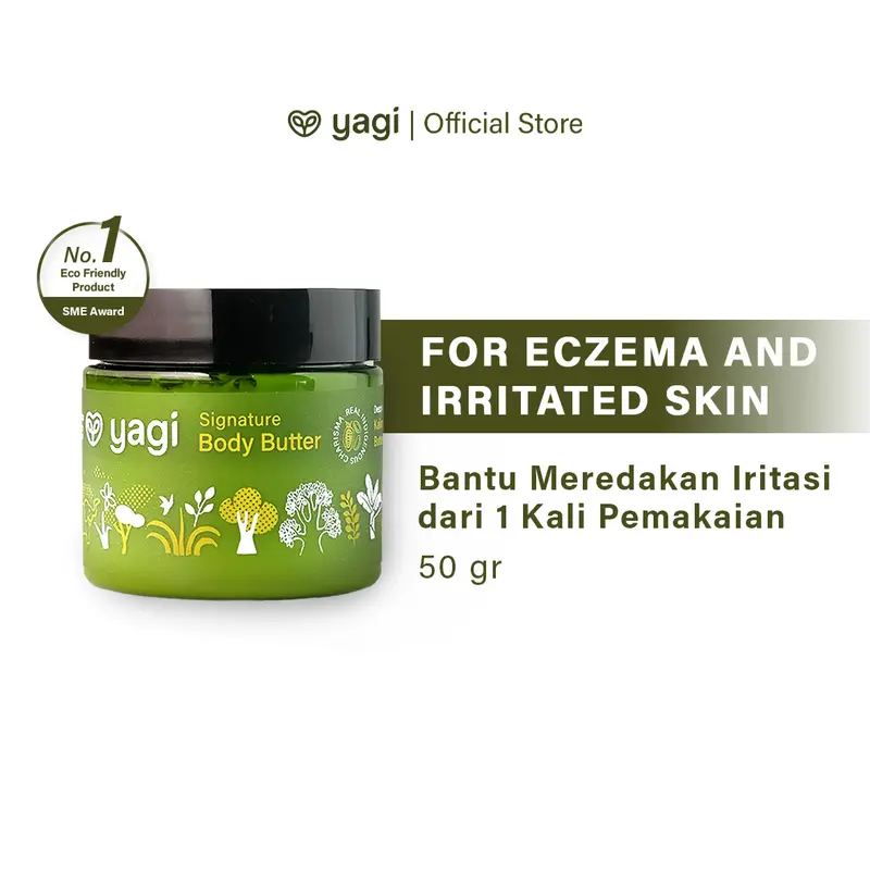 Yagi Forest Signature Body Butter 50gr Psoriasis Stretchmark Memudarkan Mengelupas Lavender Kering 0