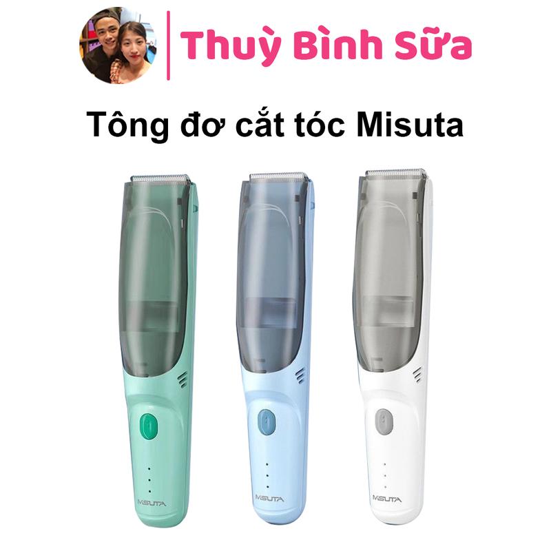 Tông đơ cắt tóc hớt tóc cao cấp Misuta kèm hút tóc khi cắt tiện lợi cho bé