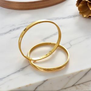 Gelang Emas Pasir, Gaya INS Niche, Untuk Wanita, 60mm