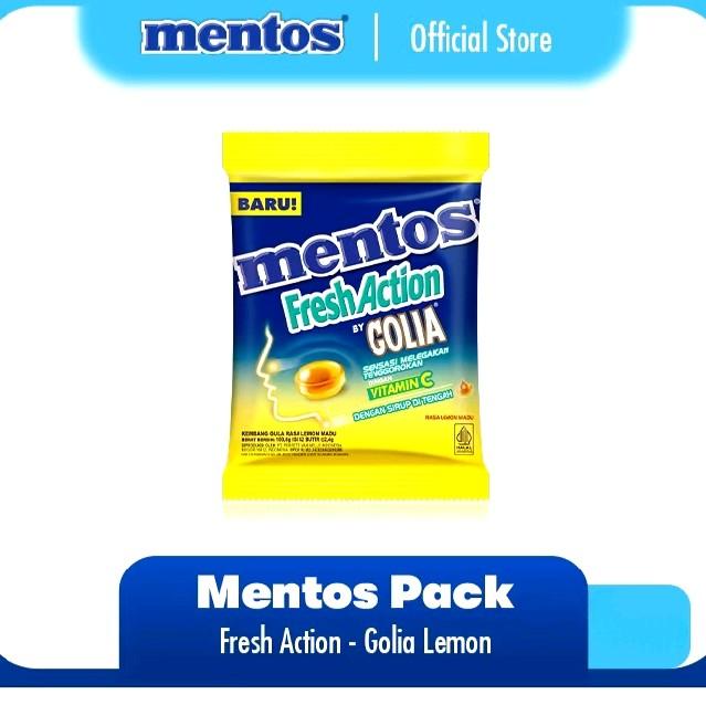 Mentos Golia Isi 42x2,5g - Permen Mint Cemilan 6