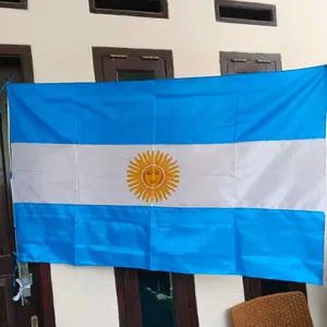 Bendera Argentina uk 110x70 dan 140x100cm