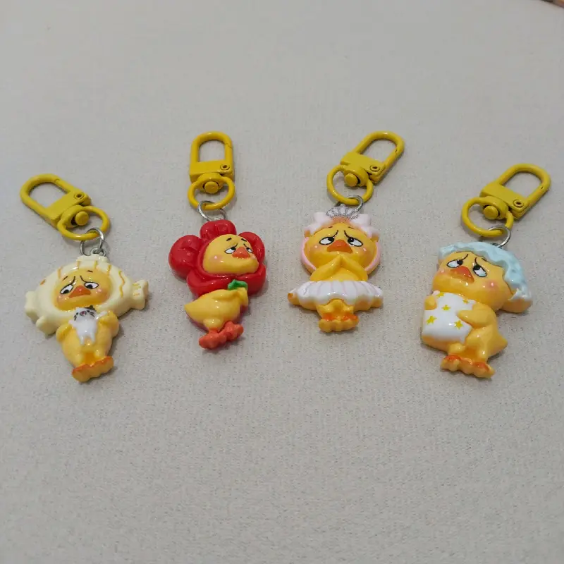 Gantungan Kunci Labubu Mini Ganci Souvenir Keychain 6