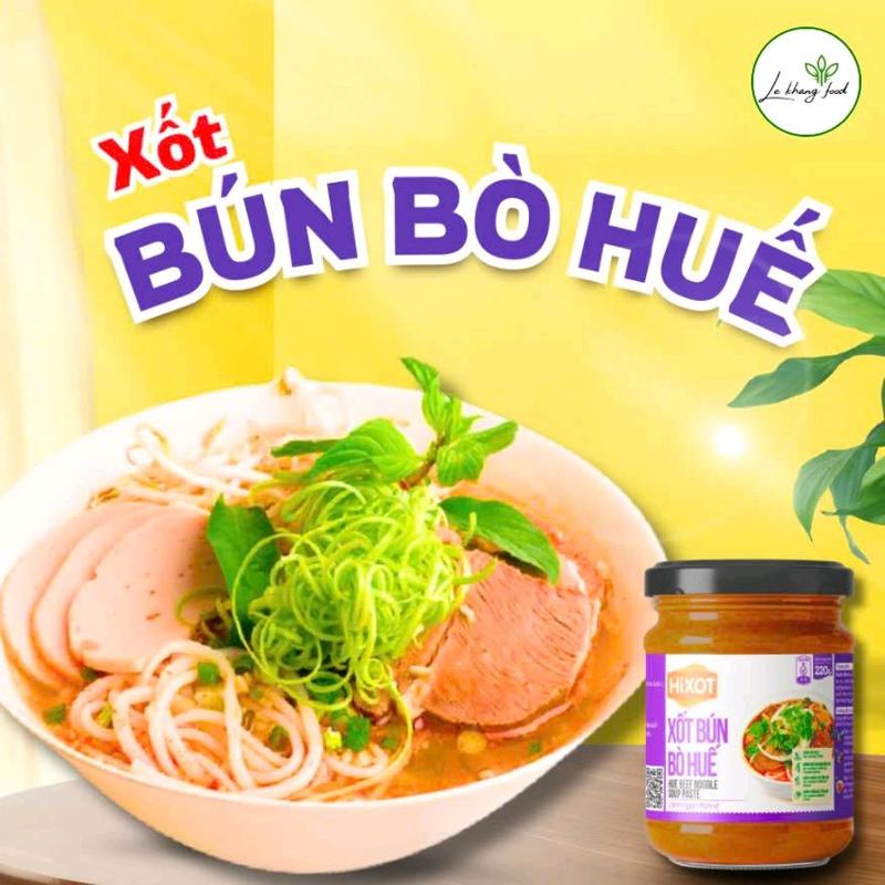 Xốt Bún Bò Huế Tri Kien Spices Hũ 220Gram, gia vị hoàn chỉnh, không cần nêm nếm