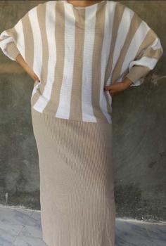 Product Review of Alesha - STELAN RAJUT BATWING / RAJUT KELALAWAR SALUR PANJANG TEBAL from d**p 0