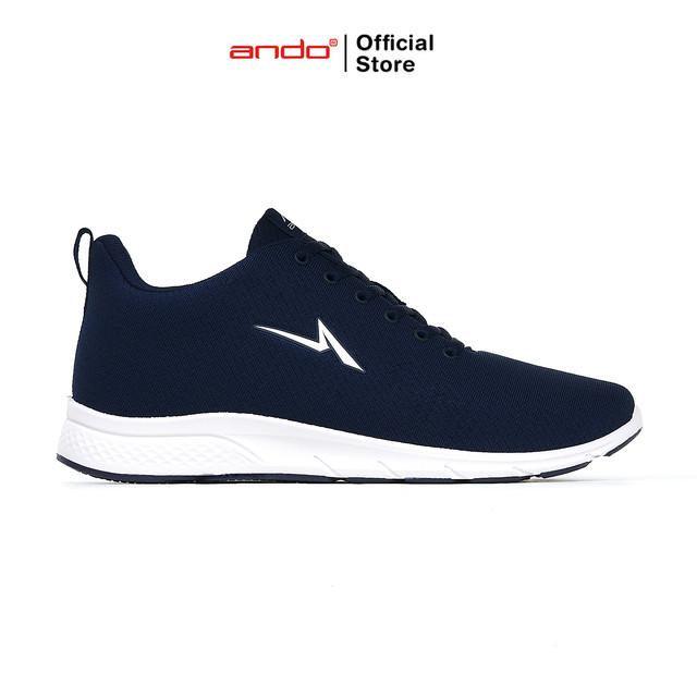 Gambar Ando Official Sepatu Sneakers Spargo Pria Dewasa - Biru Tua - BIRU TUA, 39 dari Ando Official Store Kota Bekasi 5 Tokopedia