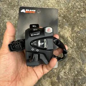 Saklar kiri Genio Saklar Dim plus Tombol Hazard