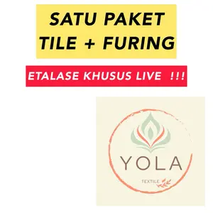 PROMO!!! Satu Paket Kain Tile + Furing • Promo Ambya !!!