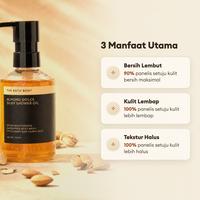 Gambar THE BATH BOX - Almond Dolce Silky Shower Oil (Almond Oil, Sabun Almond, Sabun Minyak, Sabun Kulit Kering, SLS Free, Non SLS) - 200ML dari The Bath Box Kota Administrasi Jakarta Timur 5 Tokopedia