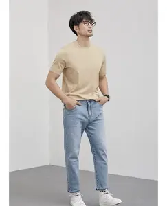 Baju Kaos Pria Polos Premium Lembut Mesra Kulit Adem Sejuk Bahan Tebal 260g