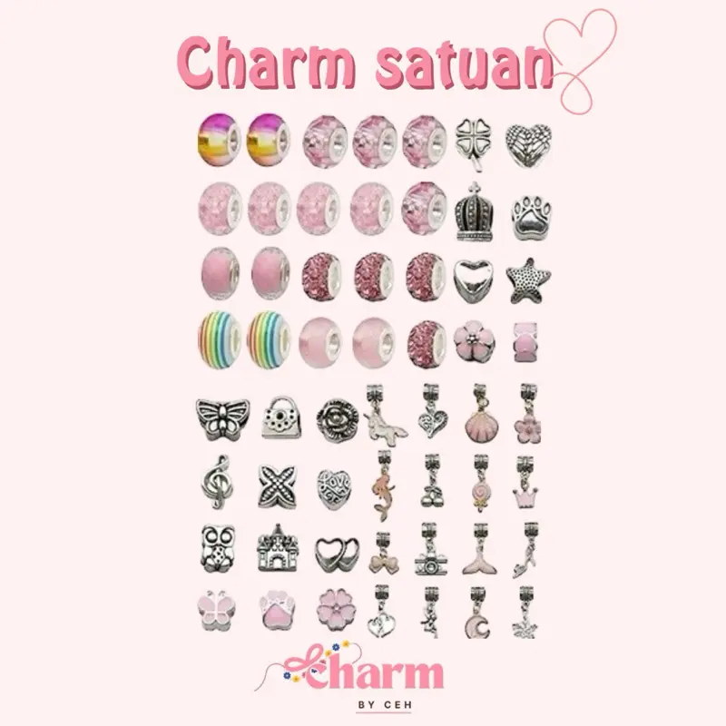 CHARM SATUAN/charm saja/charm pandordor