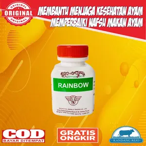 RAINBOW Kamlang Ayam Original Isi 100 Tablet Vitamin Nafsu Makan Dan Imun Bisa COD Gratis Ongkir
