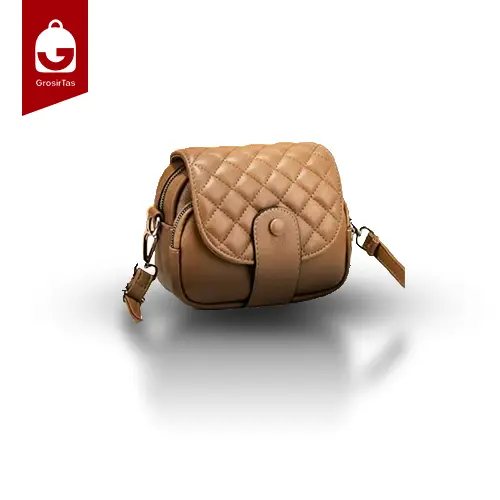 Tas Selempang Wanita semi Kulit Asli Fashionable tas tote bag whits Cewek 3