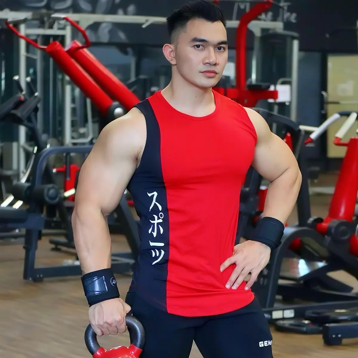 Baju GEMA LED Japan Sport Gym Edisi Khusus - kaos Olahraga