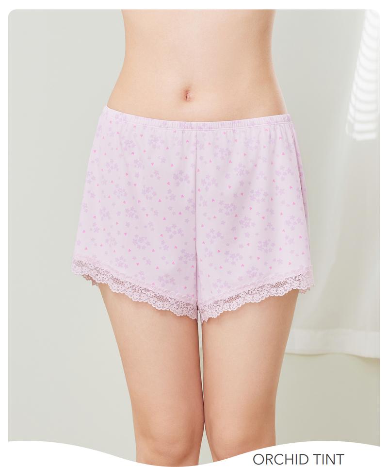 Product Introduction of 6IXTY8IGHT HOLLY COOLING SLEEP SHORTS MICRO FABRIC LACE TRIM BREATHABLE SOFT LOUNGEWEAR WOMAN PAJAMAS FOR WOMAN GIRL HW09602 8