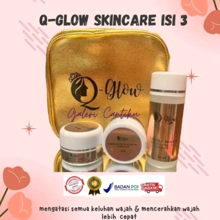 PAKET Q-GLOW (BRIGHTENING SERIES) ORIGINAL