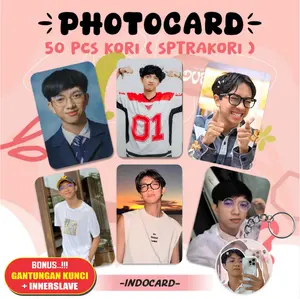 Photocard KORI (Sptrakori) 50 PCS Bonus Gantungan Kunci Innerslave Bisa COD