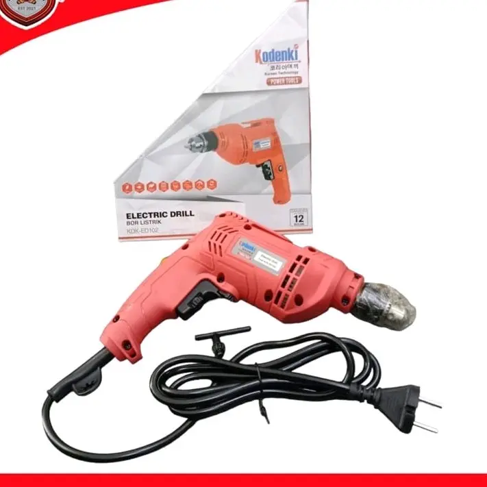 Paket las gerinda Bor mesin las 450 watt paket komplit gerinda 4 inchi kodenki bor 10 mm besi kayu beton dll 3