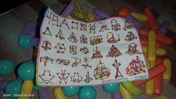 Product Review of 25/36/64/103 Magnetic Stick Balls Building Blocks Toys for Kids Educational Montessori Mainan Magnet Kanak from u**4 3