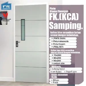 FK.(KCA) SAMPING PINTU MINIMALIS (PRE-ORDER)