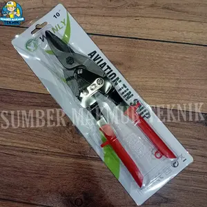 Gunting Holo Murah 10" 10 inch Hollow Seng Baja Ringan Aviation Tin Snip