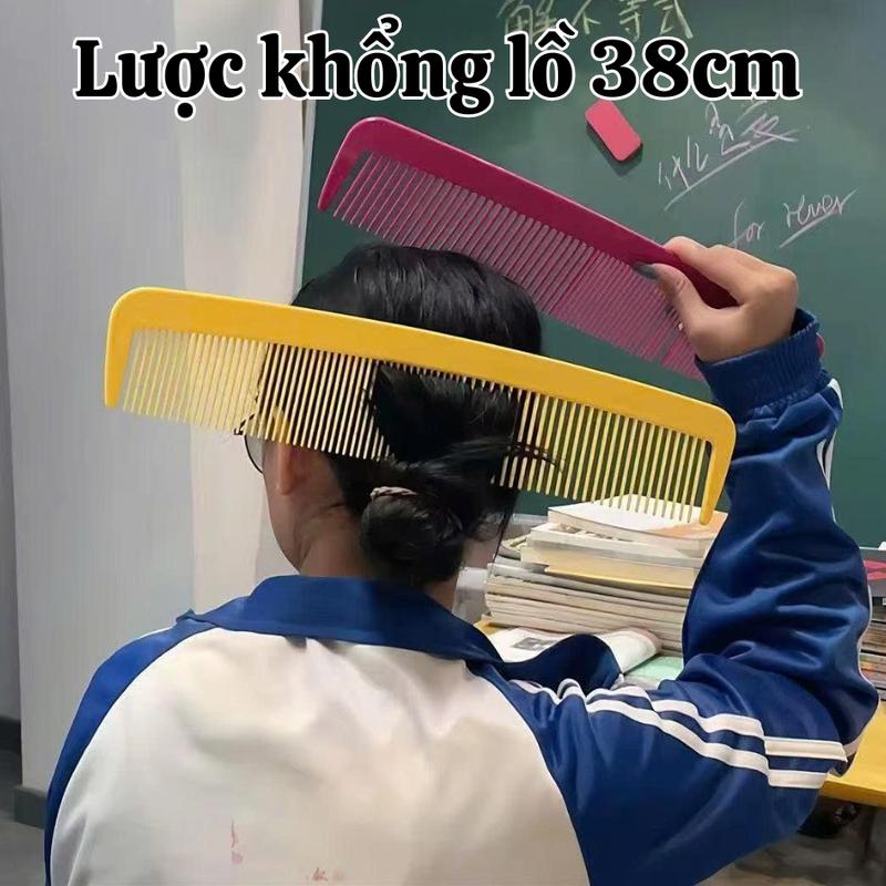 LƯỢC KHỔNG LỒ, LƯỢC CHẢI TÓC HÀI HƯỚC, VUI NHỘN, DÀI 38CM