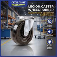 Gambar (Diskon Roda Termurah) GOSAVE Roda Troli Caster Wheel PP & RUBBER 2 3 4 Inch Roda Kastor Putar untuk Rak Meja Lemari Gerobak Furniture - PP BRAKE 2IN dari Gosave Official Kota Tangerang 2 Tokopedia