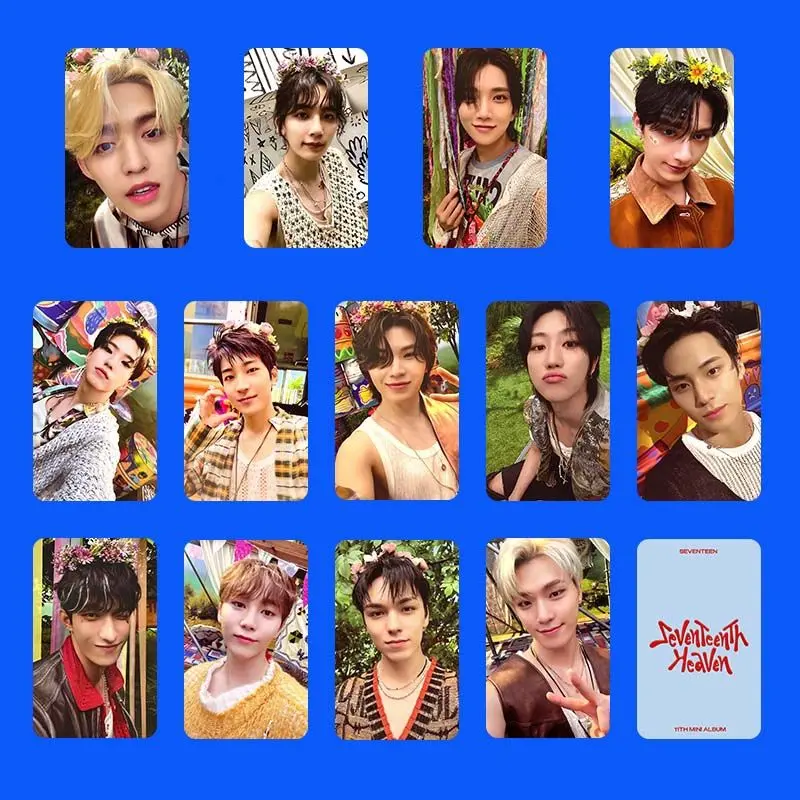 SEVENTEEN 11th Mini Album Heaven PhotoCards Woozi Hoshi Jeonghan